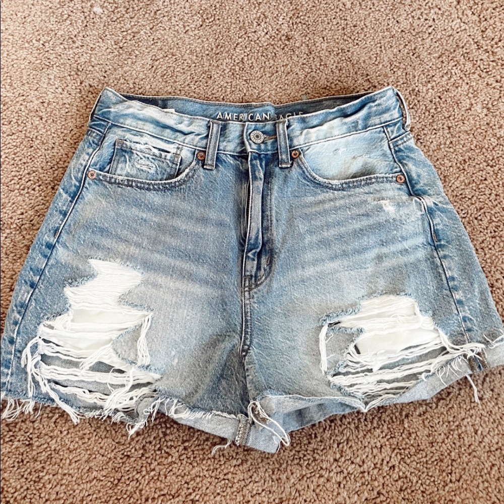 American eagle high rise shorts
